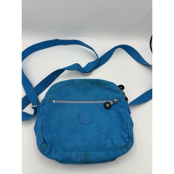 Kipling Handbags - Kipling Blue Nylon Crossbody Bag Small Travel Purse Adjustable Strap